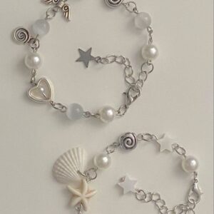Vòng tay Ocean Love – Charm sao & vỏ sò ngọc trai